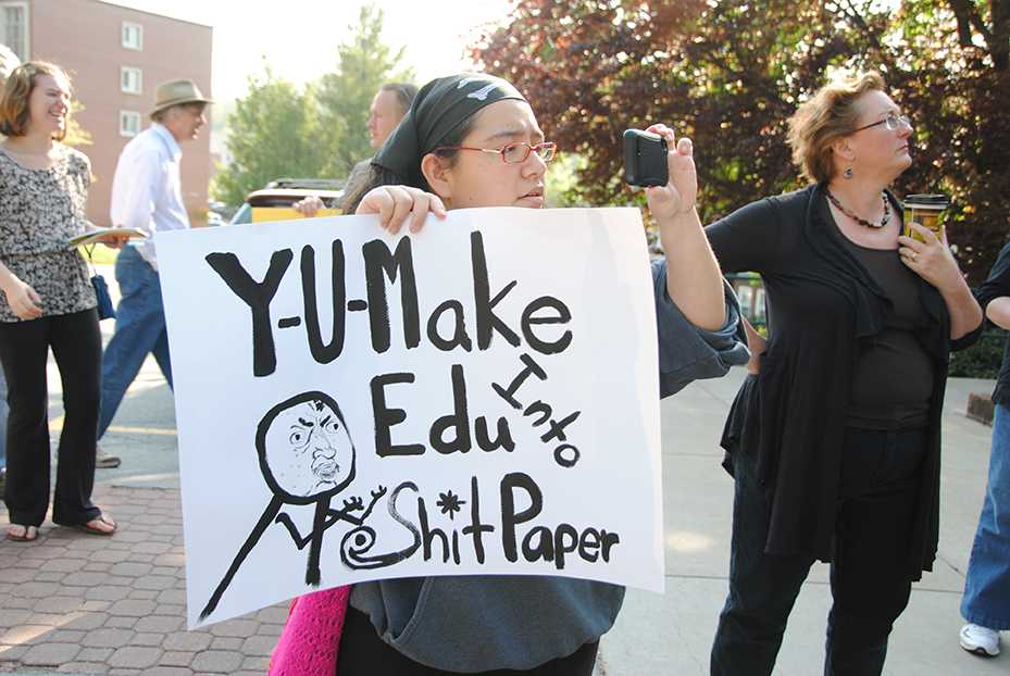 Academic Freedom Protest