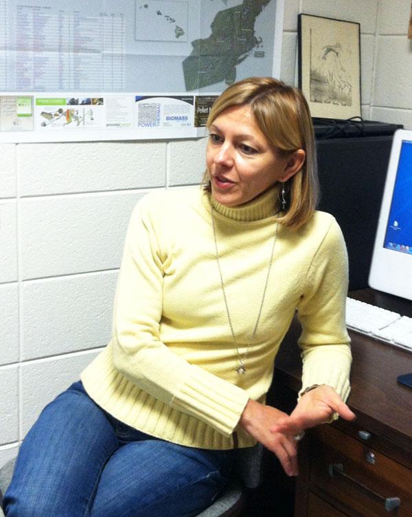 Dr. Eva Gonzales recently headed a study that analyzed the DNA of sea oats along the Atlantic and Gulf Coasts. Her work was published in Coastwatch magazine earlier this year. Maggie Cozens | The Appalachian