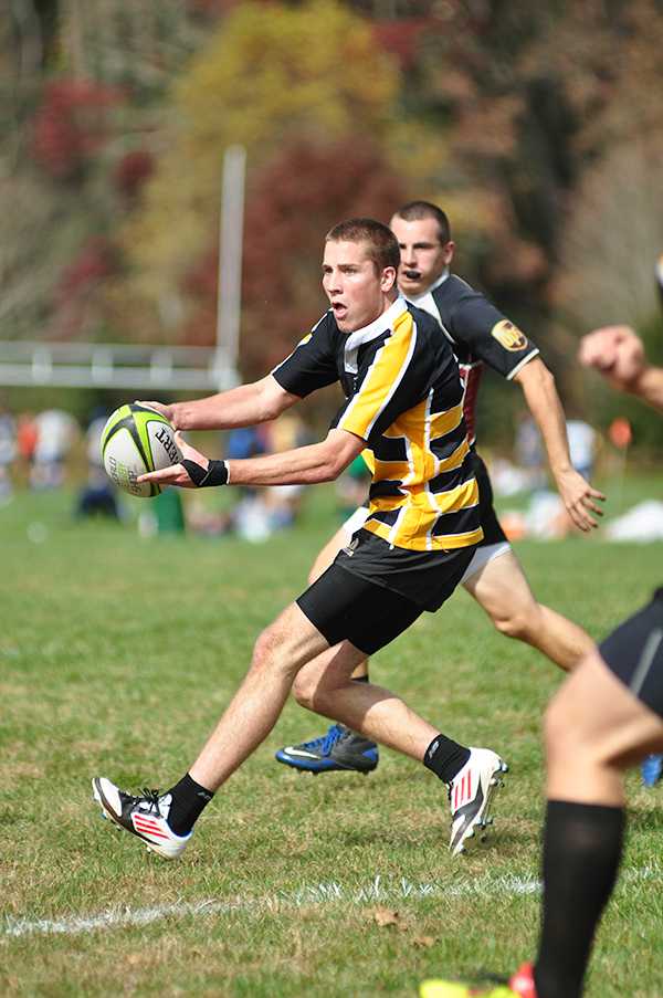 On Saturday Oct. 27 AHO Rugby hosted the 14th annual Rucktoberfest on State Farm Fields. The Appalachian's women's team won first place in the tournament and the Appalachian men's team won second place.  Justin Perry | The Appalachian