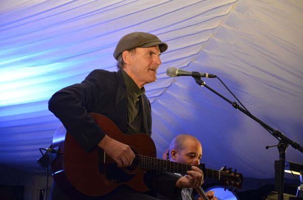 Musician James Taylor performed at Westglow Spa and Resort Friday night in Blowing Rock. Michael Bragg | The Appalachian