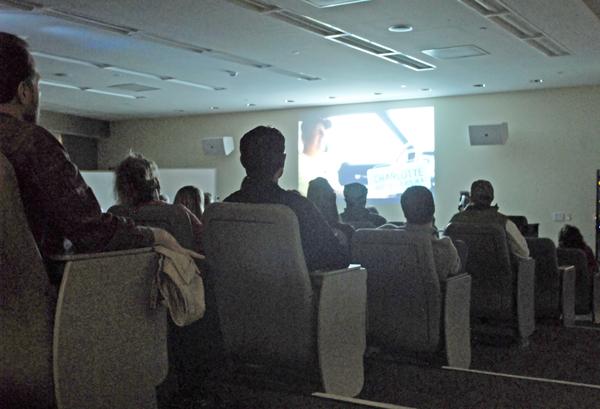 A documentary on the history of station wagons was shown in Belk Library last Thursday. The film was made by Sam Smartt and Chris Zaluski, an Appalachian alumnus. Maggie Cozens | The Appalachian