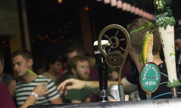 Participants in The Boone Bar Crawl and Music Festival pack Char on Saturday night. The bar crawl is a day long celebration of local music and craft beer in bars and venues throughout Boone and Blowing Rock. Photo by Paul Heckert | The Appalachian