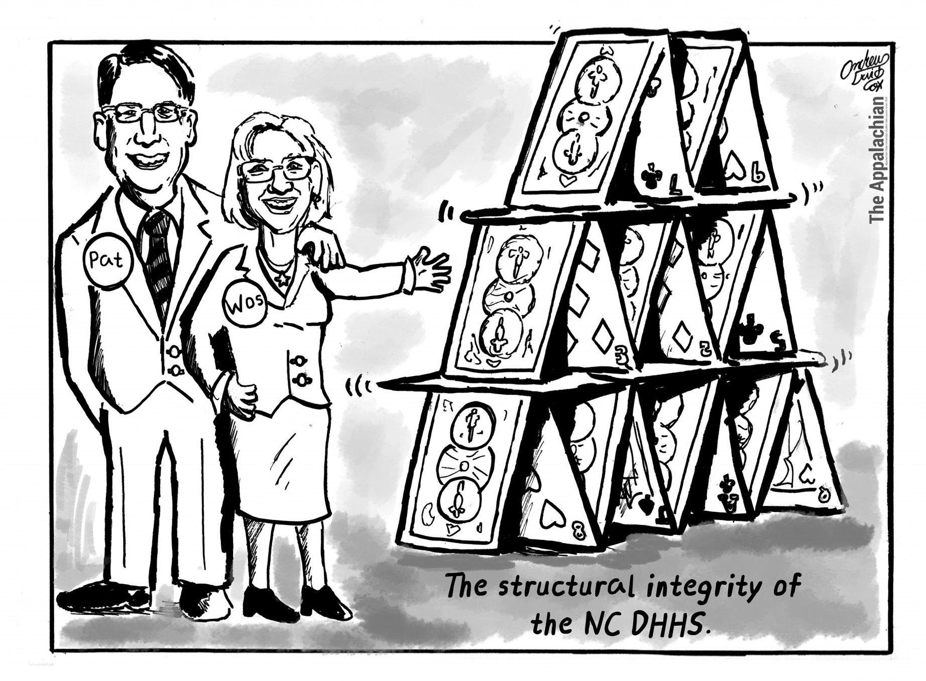 NC DHHS becoming a house of cards under Wos