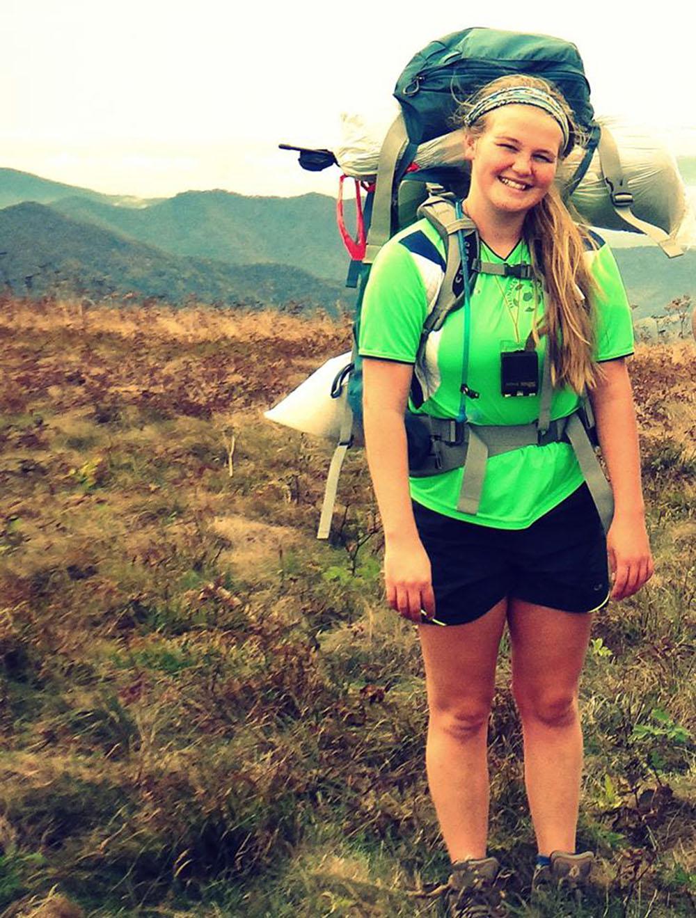 Sophomore geology major Cameron Batchelor was recently awarded a $2,000 grant by the  Explorers Club to help fund her participation  in a research project in Mongolia this summer. Photo courtesy of Cameron Batchelor