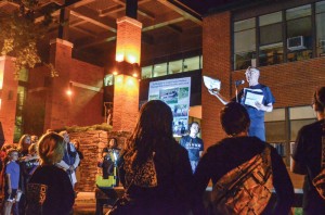 Students and faculty participating in the Walk for Awareness last Fall at Appalachian State University. File Photo | The Appalachian
