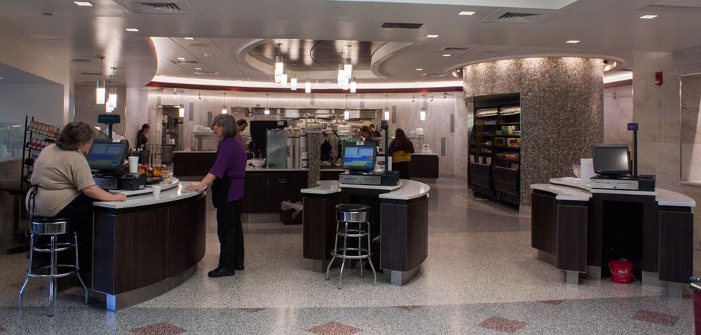 The new and improved Trivette Dining Hall Monday afternoon. Photo by Rachel Krauza | The Appalachian
