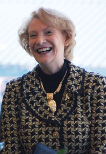 Chancellor Sheri N. Everts during her introduction as the new Chancellor last Spring in Roess Dining Hall. File Photo | The Appalachian