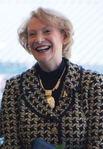 Chancellor Sheri N. Everts during her introduction as the new Chancellor last Spring in Roess Dining Hall. File Photo  |  The Appalachian